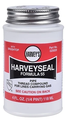 Seal Yellow Thread Sealant 4 Ounce For Gas And Liquid Applications