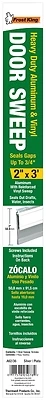 A62/36h Premium Aluminum Door Sweep 36 Inch With Vinyl Insert