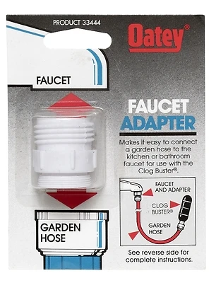 Oatey 33444 Faucet and Garden Hose Adapter, 3/4 In.