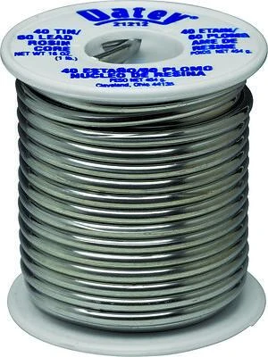 21212 1 Lb 40/60 Rosin Core Solder - Tin-lead Alloy For Electrical Applications