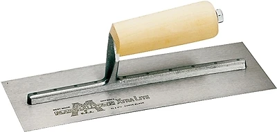 12a Drywall Trowel, 14 In L X 4-1/2 In W, Hardwood Handle