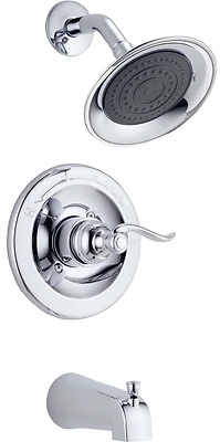 Delta 144996 Windemere 1-handle Tub And Shower Faucet Trim, Chrome, 2 Gpm, Includes Shower Head