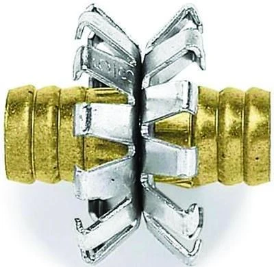 3/4 Inch Heavy-duty Brass Clinch Hose Mender Model 800344-1001
