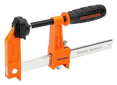 6 Inch Heavy-duty Steel Bar Clamp With Acme Threaded Sliding Head