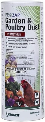 Prozap Garden and Poultry Pest Control Dust, 0.25% Permethrin, 2 Lb.