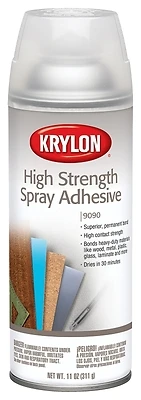 High Strength Spray Adhesive, 11 Ounces - Fast Acting, Variable Volume Control