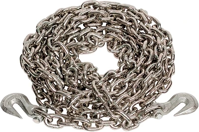 Grade 43 Transport Chain With Hooks, 3/8-inch X 20-feet, Model 49958-38-20-sp