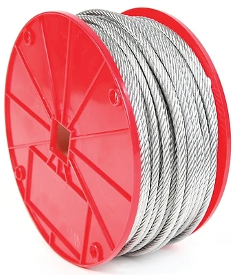 003292 7x19 Galvanized Aircraft Cable 3/8 Inch X 250 Feet