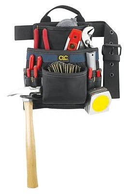 2823 10-pocket Ballistic Nail And Tool Bag With Belt