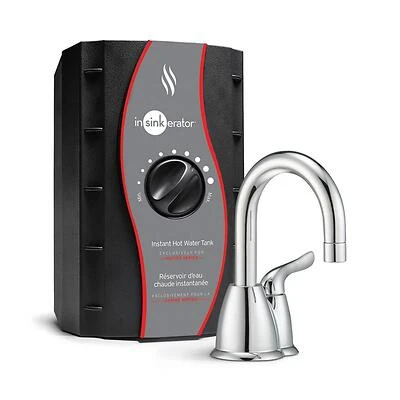 Invite Hot150 Instant Hot Water Dispenser With Chrome Faucet And Tank