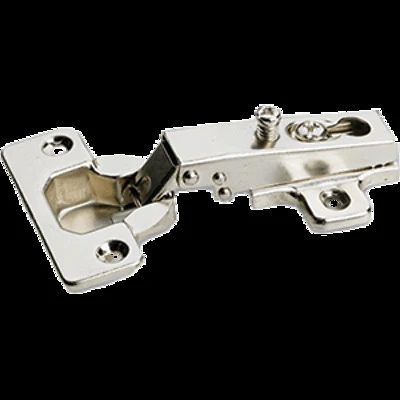 110 Degree Full Overlay European Hinge, Chrome Steel, 2 Count, Model 10100