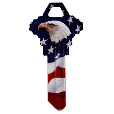 Hillman #68 Wackey Bald Eagle Key Blank