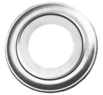 Amerivent 6evc Double Wall Vent Collar, 6 Inch Diameter, Steel Construction