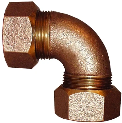 3/4 Inch Compression Quarter Bend Elbow Fitting Model 313-354nl