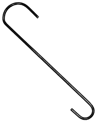 Stokes Select 38027-6CT Extension Hook, 12 In., Solid Steel, Black