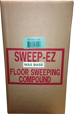 3002 Wax-based Sweeping Compound, 50 Lb Box For All Floor Types