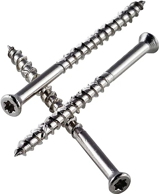 Simpson Strong-Tie T08200DWP Deck Screws, #8 x 2 In, 316 Stainless
