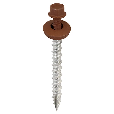 #9 X 2 In. L Self-tapping Hex Head Sheet Metal Screws 250 Pk