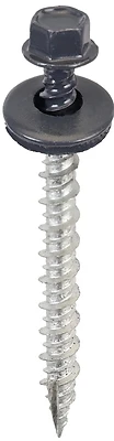 Sw-mw2cg250 Metal Building Screws, #9 X 2 In., Charcoal, 250 Pk