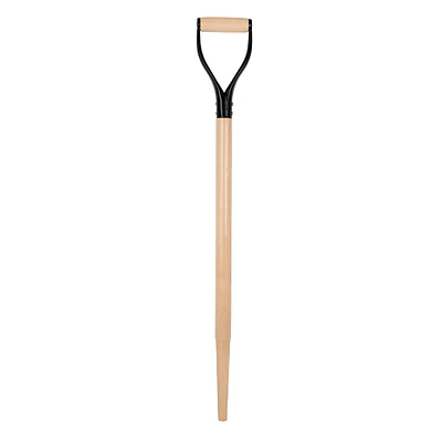 Truper MG-PY-E-30 Wood D-Grip Replacement Handle, Hollowback Shovel, 30 In.