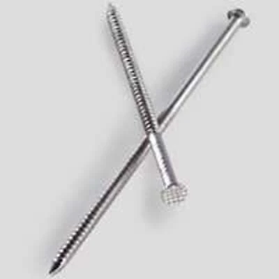 S16snd5 3-1/2 Inch 16d Stainless Steel Wood Siding Nails - 5 Pound