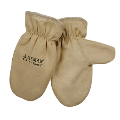 Kinco 1930-C Axeman Youth Work Mitts, Synthetic Leather, Wing Thumb