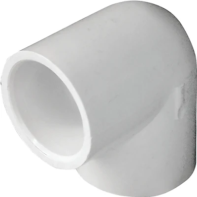 3/4-inch Diameter 90-degree Pvc Schedule 40 Slip Elbow Pipe Fitting