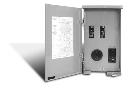 Connecticut Electric PSC41-GR-HR 30-Amp RV Power Outlet, 120/240 Volt, GFCI
