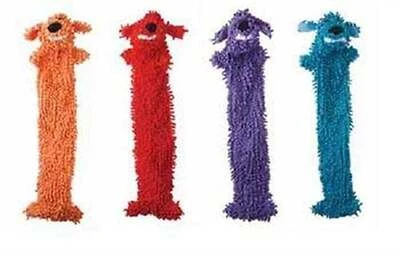 12-inch Floppy Loofa Unstuffed Dog Toy - Assorted Colors