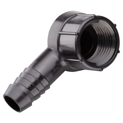 Swgf050 1/2 In. Dia. X 1.13 In. L Swing Pipe Elbow, Black - Pack Of 50