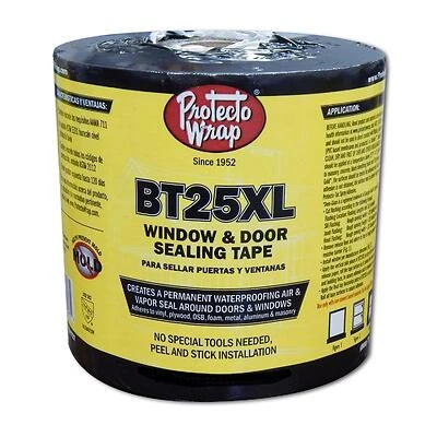 Protecto Wrap BT25XL 8425B0475SW Window/Door Flashing Tape, 4 In. x 75 Ft.