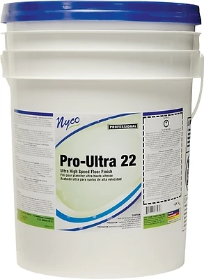 Nyco Nl175-p5 Pro-ultra 22 High-speed Floor Finish, 5 Gallon Liquid Acrylic Polymer