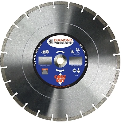 85261 14-inch X 0.125-inch Blue Segmented Diamond Blade