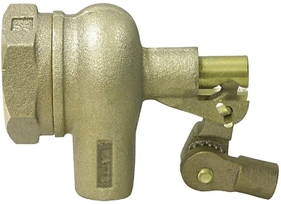 St2000 Mechanical Float Valve, 2 Inch Fnpt, Bronze Body With 2 Inch Rod