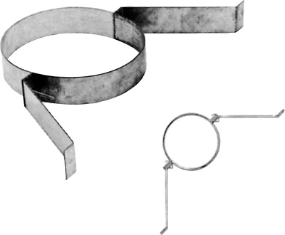 8hs-sba 8 Inch Chimney Support Bracket - 3 Wall Assembly