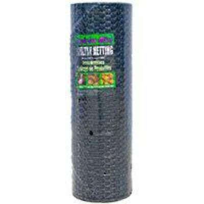 12014529 Poultry Hex Netting, 150 Ft L, 36 In W, 20 Gauge, Galvanized