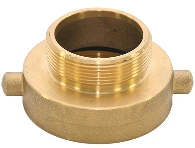 Jbha-150 Brass Hydrant Adapter 2-1/2 Inch Nst X 1-1/2 Inch Npt