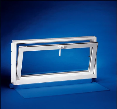 Duo-Corp 3219ARIS Aristoclass Hopper Window, White Vinyl/Glass, 19-1/4 x 32-1/8 In