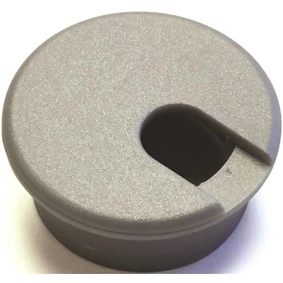 1-1/2 In. Silver Computer Grommet For Cable Management, Model 61615, 1 Pk