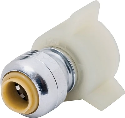 U3531lfa Push Fit Connector 1/4" X 7/8" Ballcock Adapter - Chrome Plated