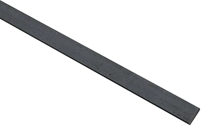 Plain Steel Solid Flat Bar, 1 x 48 x 1/4 In.