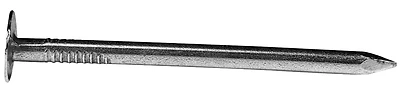2 In. Electro-galvanized Roofing Nails, 5 Lb Box, 11 Ga, Diamond Point