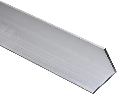 National Hardware N247-486 Mill Aluminum Flat Angle, 2 x 1/8 x 72 In.