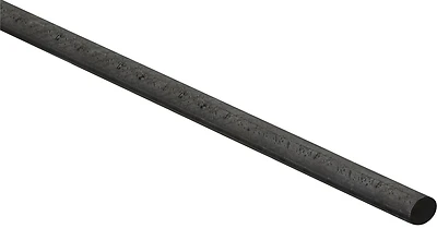 National Hardware N215-368 Cold Rolled Steel Smooth Rod, 1/2 x 48 In.