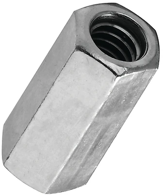 Hillman N182-667 Coupling Nut, 1/4-20 UNC, Zinc-Plated Steel