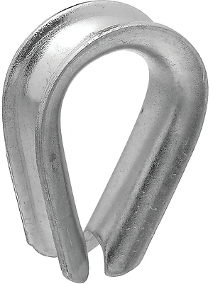 National Hardware N177-923 Rope Thimble, 3/4 In., Zinc Plated Steel