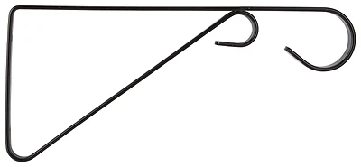 Gb0353l 9-inch Black Steel Hanging Plant Bracket For Wall Mounting