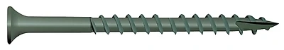 CAMO 341170 Deck Screws, #9 x 3 In, Green Bugle Head, T25 Star, 100 Ct