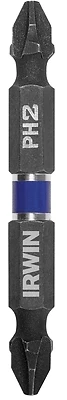 2-piece 1/4-in X 2-3/8-in Phillips Double-ended Impact Driver Bit, Model 1870983