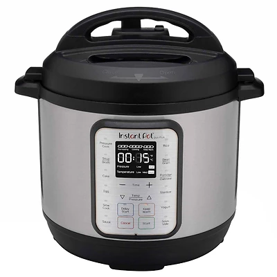 Duo Plus 6 Quart Stainless Steel 9-in-1 Multi-use Pressure Cooker